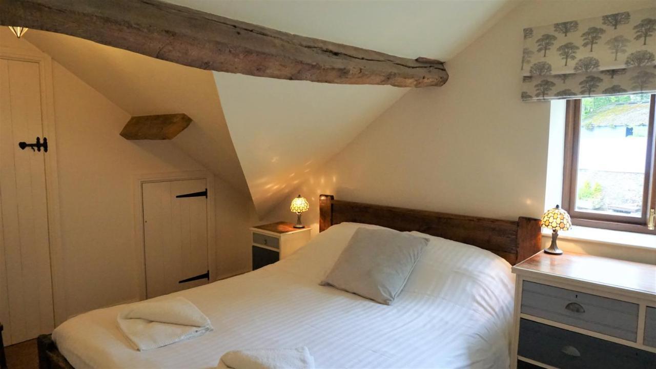 Sheep Dip Cottage - 5* Cyfie Farm, With Log Burner And Private Hot Tub Llanfyllin ภายนอก รูปภาพ